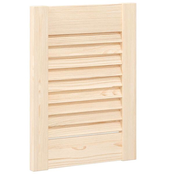 vidaXL Πόρτες ντουλαπιών Louvred Design 2 τεμάχια 39,5x29,5 cm