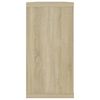 vidaXL Ράφια Κύβοι Τοίχου 2 τεμ. Sonoma Δρυς 100x15x30 εκ. Επεξ. Ξύλο