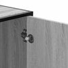 vidaXL Παπουτσοθήκη Γκρι Sonoma 102x35x55 εκ. από Επεξεργασμένο Ξύλο
