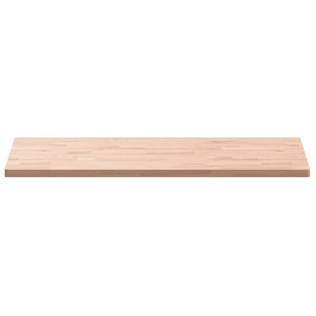 vidaXL Επιφάνεια Τραπεζιού Ορθογώνια 100x50x2,5 εκ. Μασίφ Ξύλο Οξιάς