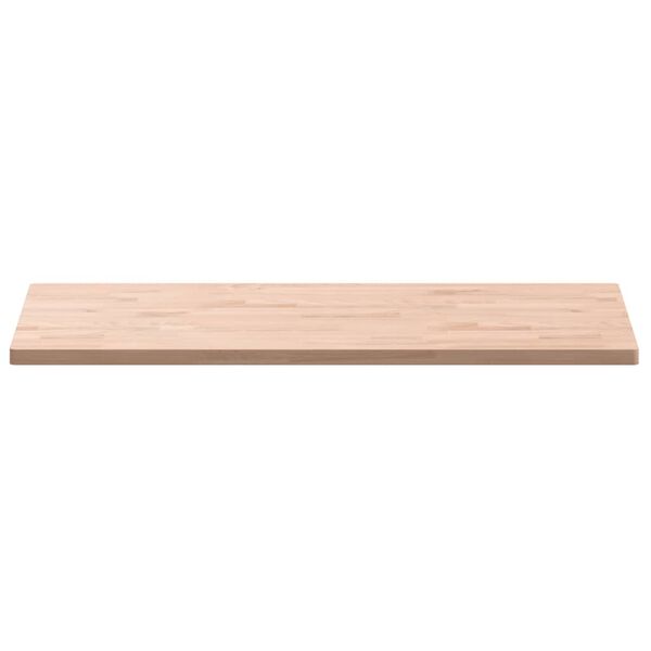 vidaXL Επιφάνεια Τραπεζιού Ορθογώνια 100x50x2,5 εκ. Μασίφ Ξύλο Οξιάς
