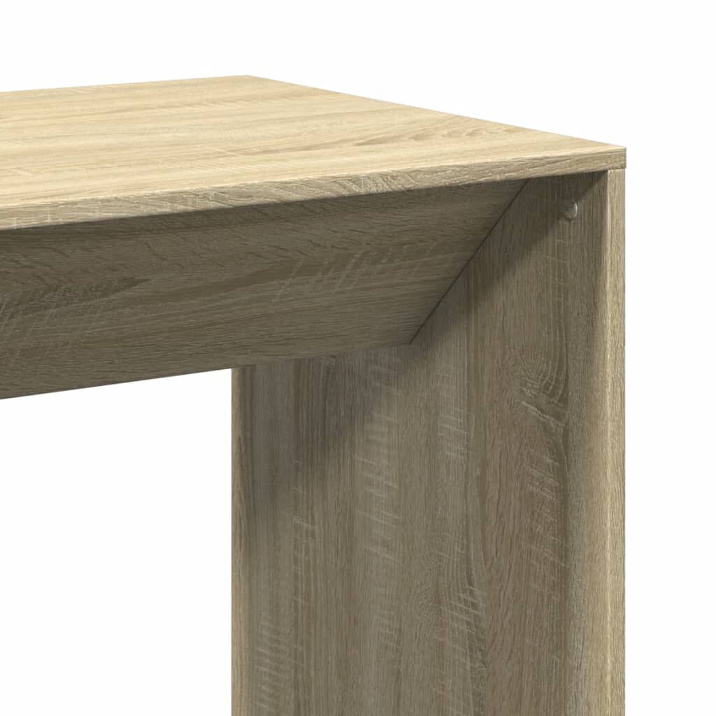 vidaXL Τραπέζι Μπαρ Sonoma Δρυς 51x50x103,5 εκ. Επεξ. Ξύλο
