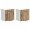 vidaXL &Nu;&tau;&omicron;&upsilon;&lambda;ά&pi;&alpha; &Kappa;&omicron;&upsilon;&zeta;ί&nu;&alpha;&sigmaf; Kalmar 2 pcs Artisan Oak 40 x 31 x 40 &epsilon;&kappa;.