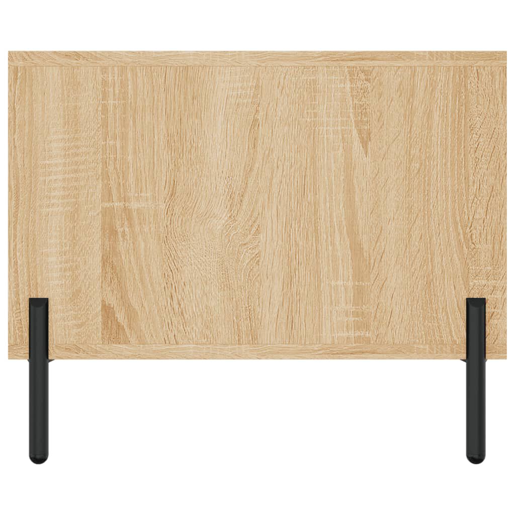 vidaXL Τραπεζάκι Σαλονιού Sonoma Δρυς 102x50x40 εκ. από Επεξεργ. Ξύλο