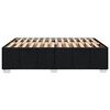 vidaXL Σκελετός Κρεβατιού Χωρίς Στρώμα Μαύρο 140x200 εκ.Υφασμάτινο