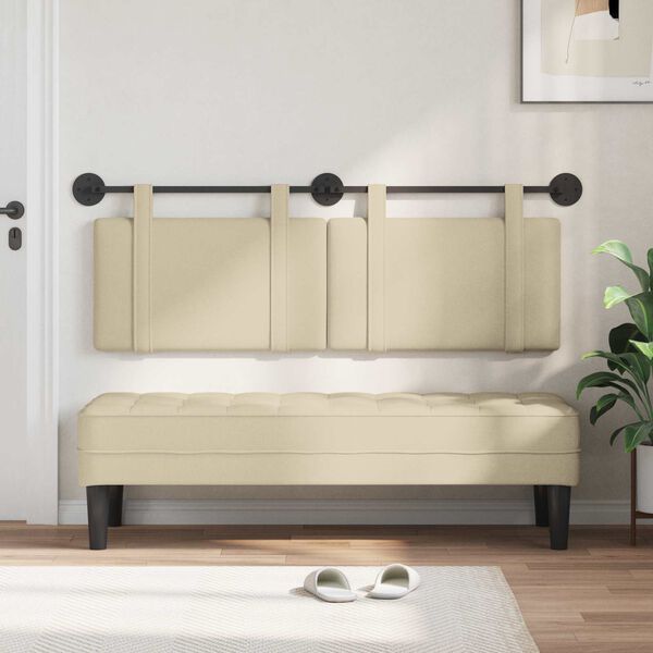 vidaXL &Kappa;&rho;&epsilon;&mu;&alpha;&sigma;&tau;ό &Kappa;&epsilon;&phi;&alpha;&lambda;ά&rho;&iota; &Epsilon;&pi;&iota;&tau;&omicron;ί&chi;&iota;&omicron; &Kappa;&rho;&epsilon;&mu; 130 x 55 x 5 &epsilon;&kappa; ύ&phi;&alpha;&sigma;&mu;&alpha;