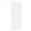 vidaXL &Sigma;&upsilon;&rho;ό&mu;&epsilon;&nu;&eta; &Pi;ό&rho;&tau;&alpha; 93 x 211 cm &Epsilon;&pi;&epsilon;&xi;&epsilon;&rho;&gamma;&alpha;&sigma;&mu;έ&nu;&omicron; &Xi;ύ&lambda;&omicron; &Lambda;&epsilon;&upsilon;&kappa;ό