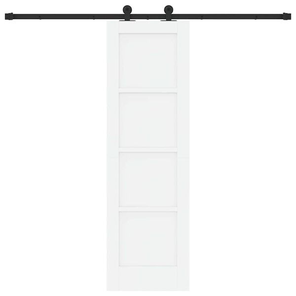 vidaXL &Sigma;&upsilon;&rho;ό&mu;&epsilon;&nu;&eta; &Pi;ό&rho;&tau;&alpha; ORKDAL &Lambda;&epsilon;&upsilon;&kappa;ό 61 x 198,5 &epsilon;&kappa;. &Sigma;&tau;&epsilon;&rho;&epsilon;ά &xi;&upsilon;&lambda;&epsilon;ί&alpha; &pi;&epsilon;ύ&kappa;&omicron;&upsilon;