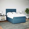 vidaXL &Kappa;&rho;&epsilon;&beta;ά&tau;&iota; Boxspring &mu;&epsilon; &Sigma;&tau;&rho;ώ&mu;&alpha; &Mu;&pi;&lambda;&epsilon; 140x200 &epsilon;&kappa;. &Beta;&epsilon;&lambda;&omicron;ύ&delta;&iota;&nu;&omicron;