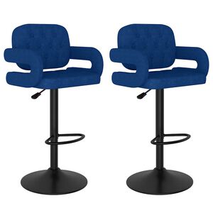 vidaXL &Sigma;&kappa;&alpha;&mu;&pi;ό &Mu;&pi;&alpha;&rho; 2 &tau;&epsilon;&mu;. &Mu;&pi;&lambda;&epsilon; &Upsilon;&phi;&alpha;&sigma;&mu;ά&tau;&iota;&nu;&alpha;