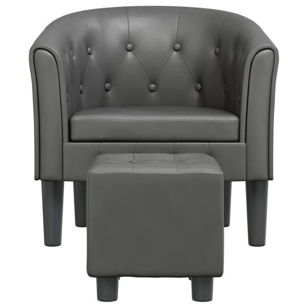 vidaXL &Pi;&omicron;&lambda;&upsilon;&theta;&rho;ό&nu;&alpha; &Mu;&pi;ά&rho;&epsilon;&lambda; &mu;&epsilon; &Upsilon;&pi;&omicron;&pi;ό&delta;&iota;&omicron; &Gamma;&kappa;&rho;&iota; &alpha;&pi;ό &Sigma;&upsilon;&nu;&theta;&epsilon;&tau;&iota;&kappa;ό &Delta;έ&rho;&mu;&alpha;