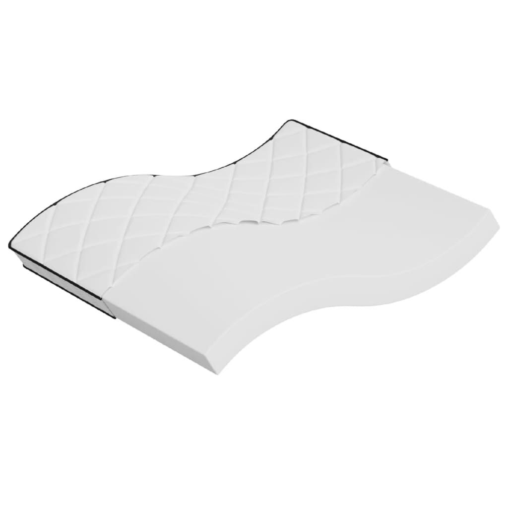 vidaXL Στρώμα Αφρού Medium Soft 160x200 εκ.