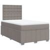 vidaXL &Kappa;&rho;&epsilon;&beta;ά&tau;&iota; Boxspring &mu;&epsilon; &Sigma;&tau;&rho;ώ&mu;&alpha; Taupe 120x200 &epsilon;&kappa;. &Upsilon;&phi;&alpha;&sigma;&mu;ά&tau;&iota;&nu;&omicron;