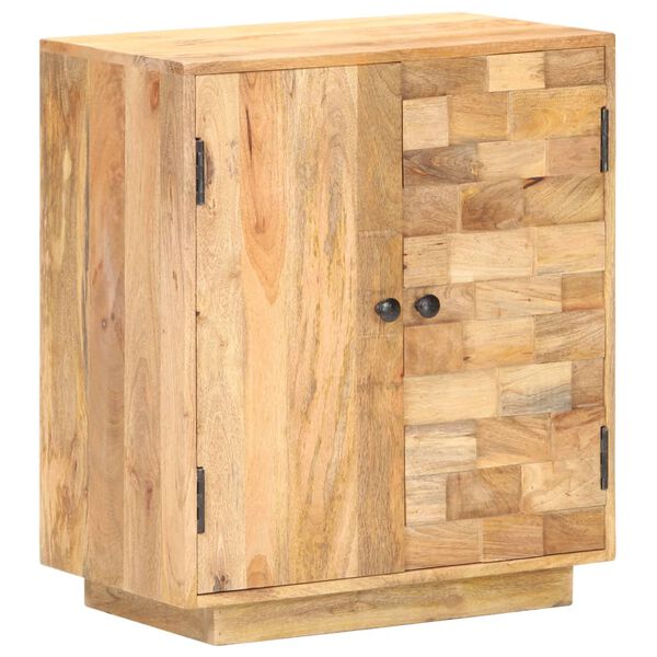 vidaXL Ντουλάπι 60 x 35 x 70 εκ. από Μασίφ Ξύλο Μάνγκο