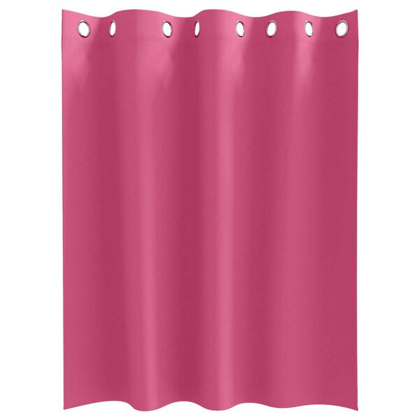 vidaXL Κουρτίνες 2 pcs Φωτεινό Ροζ 140 x 140 cm Πολυεστέρας