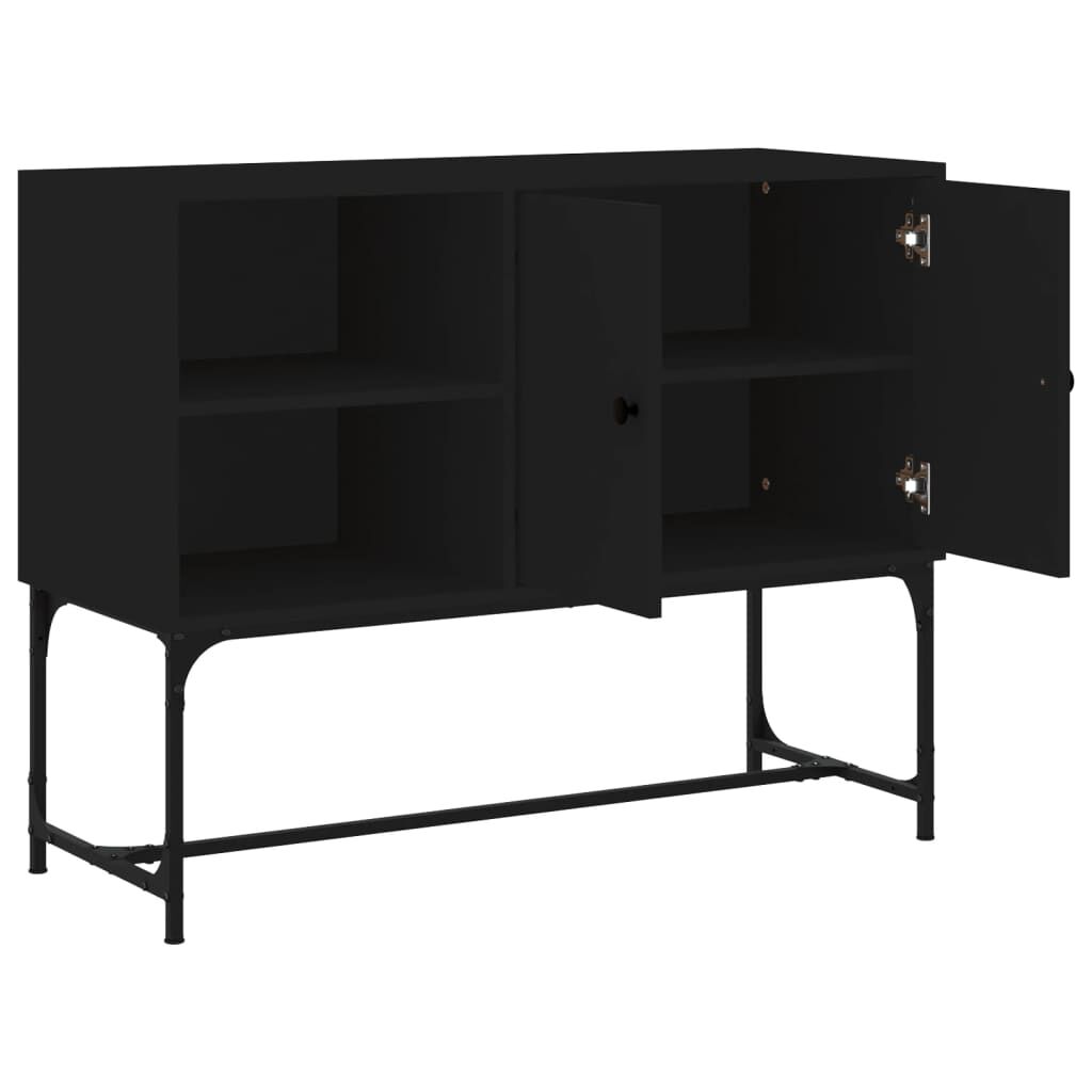 vidaXL Μπουφές Μαύρος 100 x 40 x 79,5 εκ. από Επεξεργασμένο Ξύλο