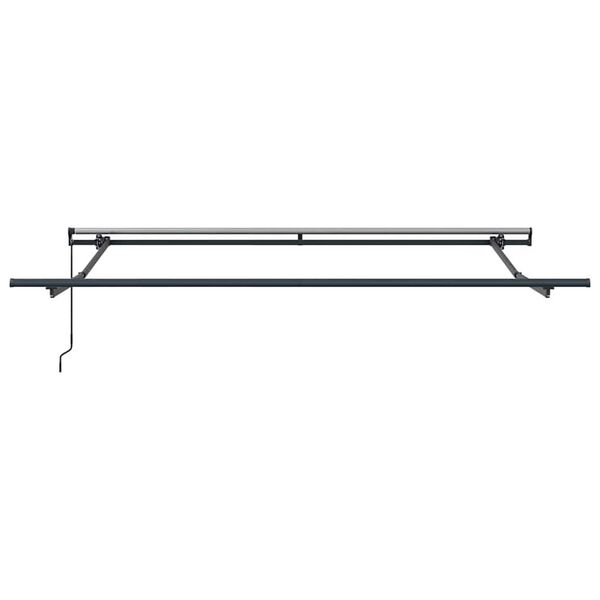vidaXL Σκηνίτσα Αναδιπλούμενη Ανοιχτό γκρι 350 x 250 εκ ύφασμα