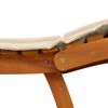 vidaXL Ξαπλώστρα 2 pcs Μπεζ 184 x 55 x 64 εκ Μασίφ ξύλο ακακίας