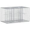 vidaXL &Alpha;&nu;&alpha;&sigma;&eta;&kappa;&omega;&mu;έ&nu;&omicron; &kappa;&rho;&epsilon;&beta;ά&tau;&iota; gabion 100 x 60 x 55 &epsilon;&kappa; &Alpha;&sigma;&eta;&mu;ί