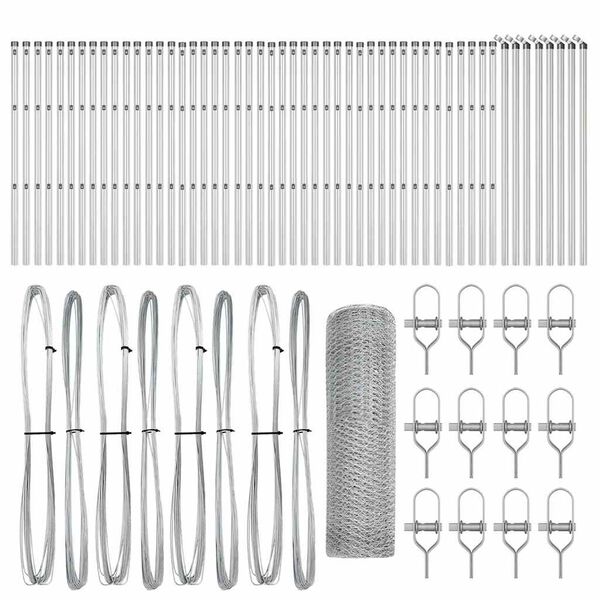 vidaXL &Sigma;&tau;ύ&lambda;&omicron;&sigmaf; &Pi;&epsilon;&rho;&iota;&phi;&rho;ά&xi;&epsilon;&omega;&nu; &Alpha;&sigma;&eta;&mu;ί 100 x 0,4 &mu; (13 mm &pi;&lambda;έ&gamma;&mu;&alpha;) &Alpha;&tau;&sigma;ά&lambda;&iota;