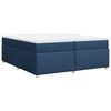 vidaXL &Kappa;&rho;&epsilon;&beta;ά&tau;&iota; Boxspring &mu;&epsilon; &Sigma;&tau;&rho;ώ&mu;&alpha; &Mu;&pi;&lambda;&epsilon; 200x200 &epsilon;&kappa;. &Upsilon;&phi;&alpha;&sigma;&mu;ά&tau;&iota;&nu;&omicron;