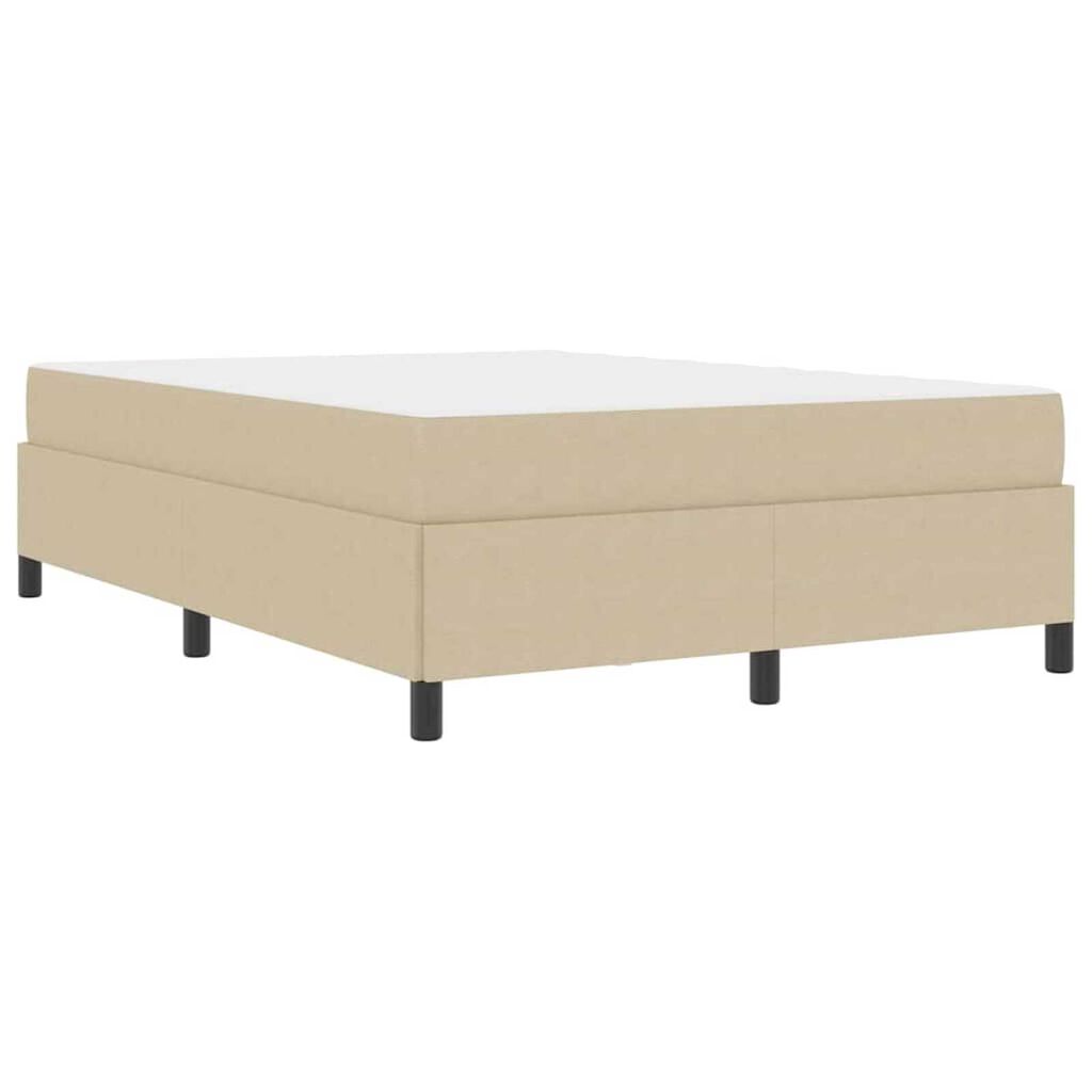 vidaXL Σκελετός Κρεβατιού Ανοιχτό γκρι 140 x 200 cm Βελούδο