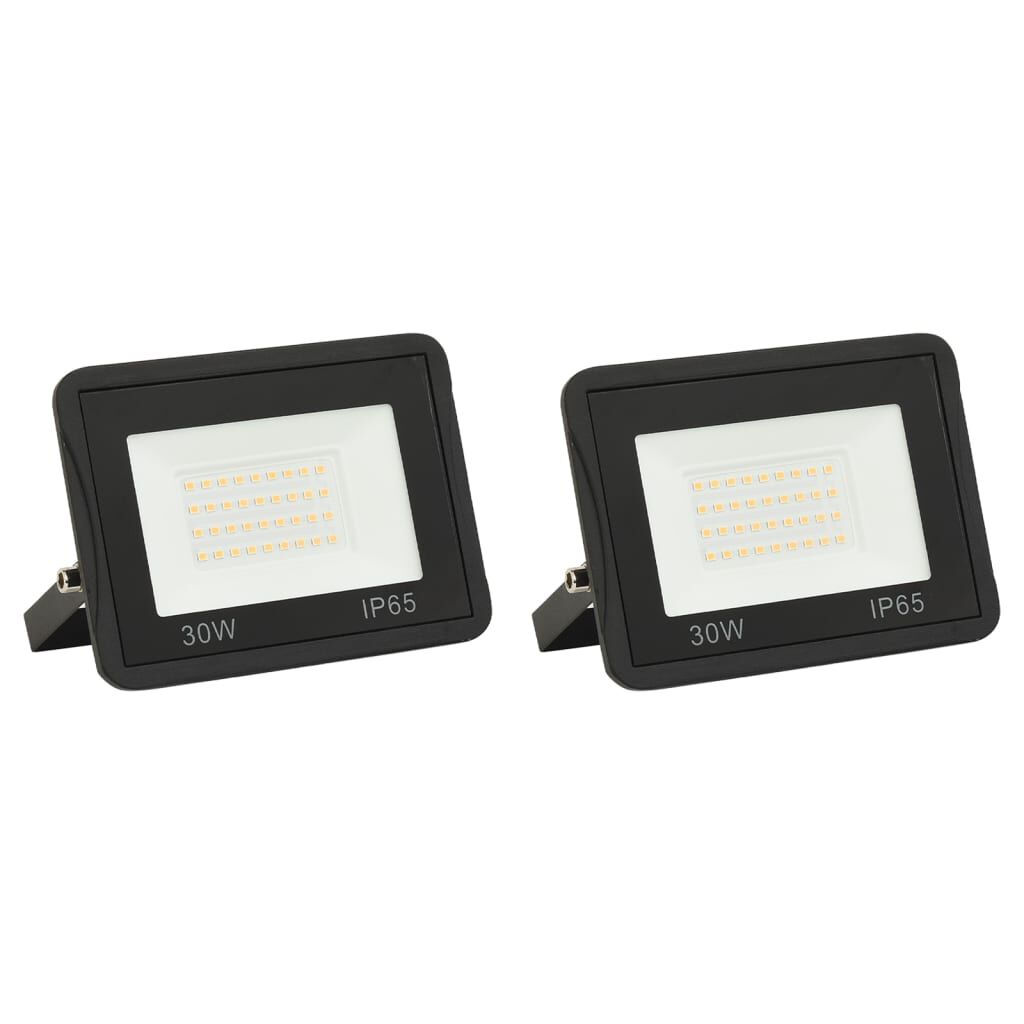 vidaXL Προβολείς LED 2 τεμ. Ψυχρό Λευκό 30 W