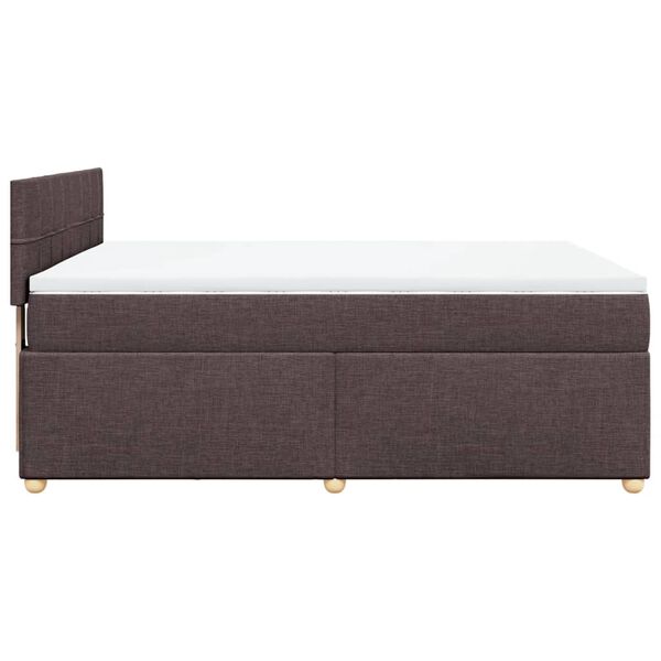vidaXL &Kappa;&rho;&epsilon;&beta;ά&tau;&iota; Boxspring &mu;&epsilon; &Sigma;&tau;&rho;ώ&mu;&alpha; &Sigma;&kappa;&omicron;ύ&rho;&omicron; &Kappa;&alpha;&phi;έ 140x200 &epsilon;&kappa; &Upsilon;&phi;&alpha;&sigma;&mu;ά&tau;&iota;&nu;&omicron;