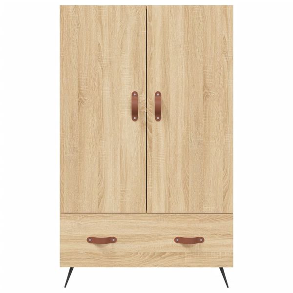 vidaXL Ντουλάπα Sonoma Δρυς 69,5 x 31 x 115 εκ. από Επεξεργασμένο Ξύλο