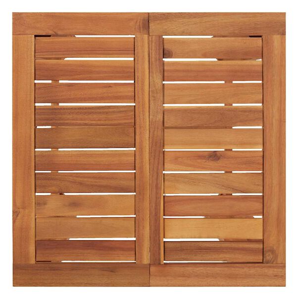 vidaXL Τραπέζι Μπαρ Κήπου 60 x 60 x 105 εκ. από Μασίφ Ξύλο Ακακίας
