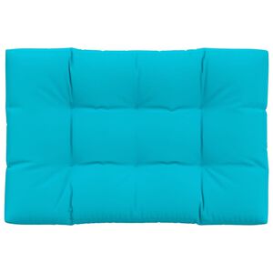 vidaXL Μαξιλάρι Παλέτας Τιρκουάζ 120 x 80 x 12 εκ. Υφασμάτινο