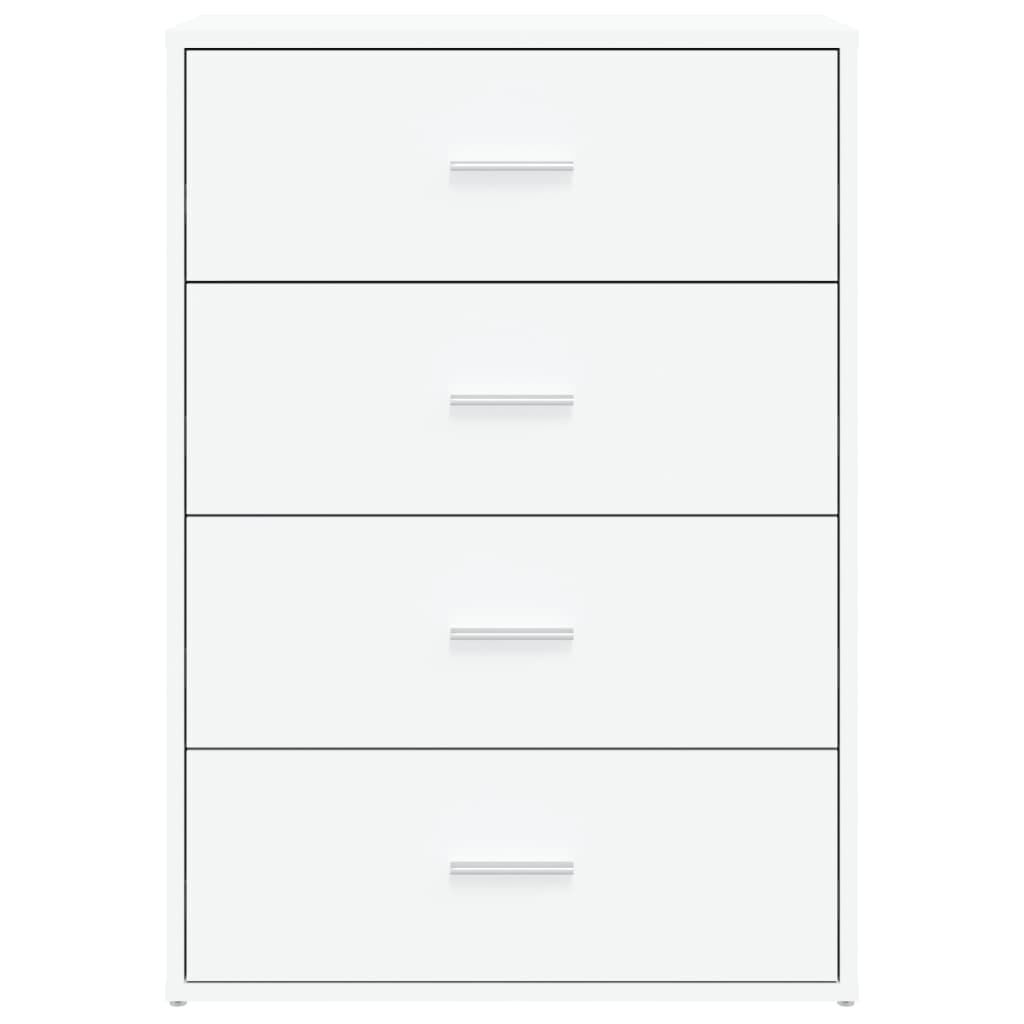 vidaXL Βοηθητικά Ντουλάπια 2 τεμ. Λευκό 60x31x84 εκ. Επεξεργ. Ξύλο