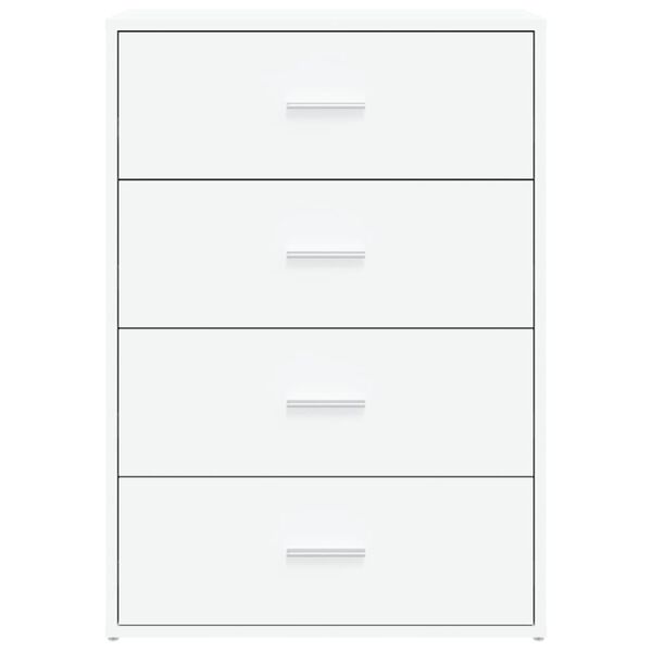 vidaXL Βοηθητικά Ντουλάπια 2 τεμ. Λευκό 60x31x84 εκ. Επεξεργ. Ξύλο