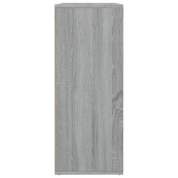 vidaXL Ντουλάπι Γκρι Sonoma 60x30x75 εκ. από Επεξεργασμένο Ξύλο