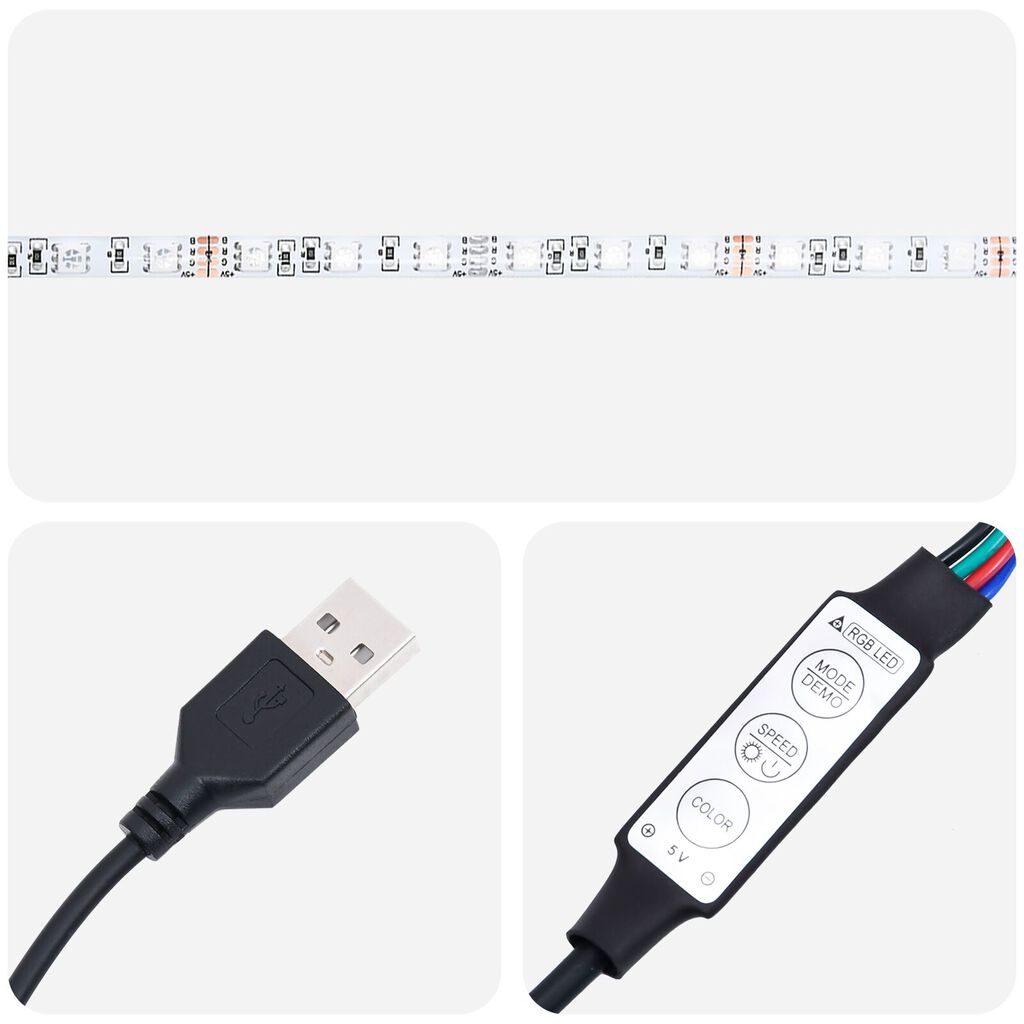 vidaXL Κομοδίνα με LED Φώτα 2 τεμ Μαύρη Δρυς 40x39x37 εκ