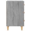 vidaXL Κομοδίνο Γκρι Sonoma 40 x 40 x 66 εκ. από Επεξεργασμένο Ξύλο