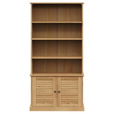 vidaXL Βιβλιοθήκη VIGO 85 x 35 x 170 εκ. από Μασίφ Ξύλο Πεύκου