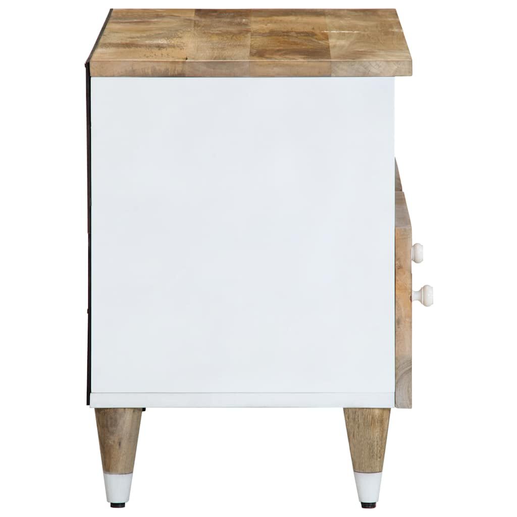 ντουλάπι τηλεόρασης vidaXL 70x33,5x46 cm μασίφ ξύλο Mango