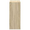 vidaXL Βιβλιοθήκη με 2 Ράφια Sonoma Δρυς 40x30x76,5 εκ. Επεξ. Ξύλο