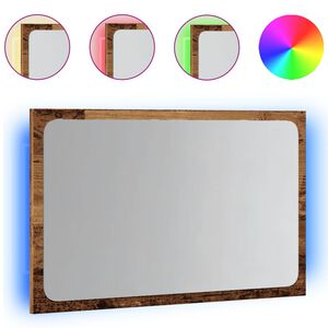 vidaXL &Kappa;&alpha;&theta;&rho;έ&phi;&tau;&eta;&sigmaf; &Mu;&pi;ά&nu;&iota;&omicron;&upsilon; &mu;&epsilon; LED Ό&psi;&eta; &Pi;&alpha;&lambda;&alpha;&iota;&omicron;ύ &Xi;ύ&lambda;&omicron;&upsilon; 60x8,5x38 &epsilon;&kappa;.