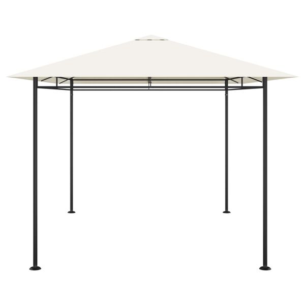 vidaXL Κιόσκι Κρεμ 384x281x270 εκ. 180 γρ./μ²