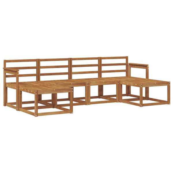 vidaXL &Sigma;&epsilon;&iota;&rho;ά &Kappa;&alpha;&nu;&alpha;&pi;έ &Epsilon;&xi;&omega;&tau;&epsilon;&rho;&iota;&kappa;&omicron;ύ 6 pcs &Phi;&upsilon;&sigma;&iota;&kappa;ό &Sigma;&tau;&epsilon;&rho;&epsilon;ό &Xi;ύ&lambda;&omicron; &Alpha;&kappa;&alpha;&kappa;ί&alpha;&sigmaf;