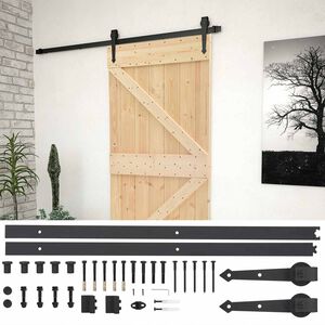 vidaXL &Sigma;&upsilon;&rho;ό&mu;&epsilon;&nu;&eta; &Pi;ό&rho;&tau;&alpha; 80 x 210 cm &Mu;&alpha;&sigma;ί&phi; &Xi;ύ&lambda;&omicron; &Pi;&epsilon;ύ&kappa;&omicron;&upsilon; &Phi;&upsilon;&sigma;&iota;&kappa;ό &kappa;&alpha;&iota; &Mu;&alpha;ύ&rho;&omicron;