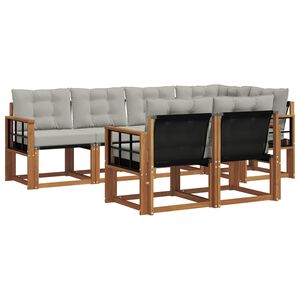 vidaXL &Sigma;&epsilon;&iota;&rho;ά &Kappa;&alpha;&nu;&alpha;&pi;έ &Epsilon;&xi;&omega;&tau;&epsilon;&rho;&iota;&kappa;&omicron;ύ 7 pcs &Phi;&upsilon;&sigma;&iota;&kappa;ό &kappa;&alpha;&iota; &Alpha;&nu;&omicron;&iota;&chi;&tau;ό &Gamma;&kappa;&rho;&iota;