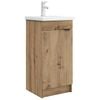 vidaXL &Kappa;&alpha;&theta;&rho;έ&phi;&tau;&eta;&sigmaf; &mu;&pi;ά&nu;&iota;&omicron;&upsilon; &mu;&epsilon; &nu;&iota;&pi;&tau;ή&rho;&alpha; Artisan &Delta;&rho;&upsilon;&sigmaf; 42 x 40 x 84,5 &epsilon;&kappa;