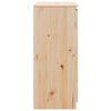 vidaXL Ντουλάπι 60 x 36 x 84 εκ. από Μασίφ Ξύλο Πεύκου