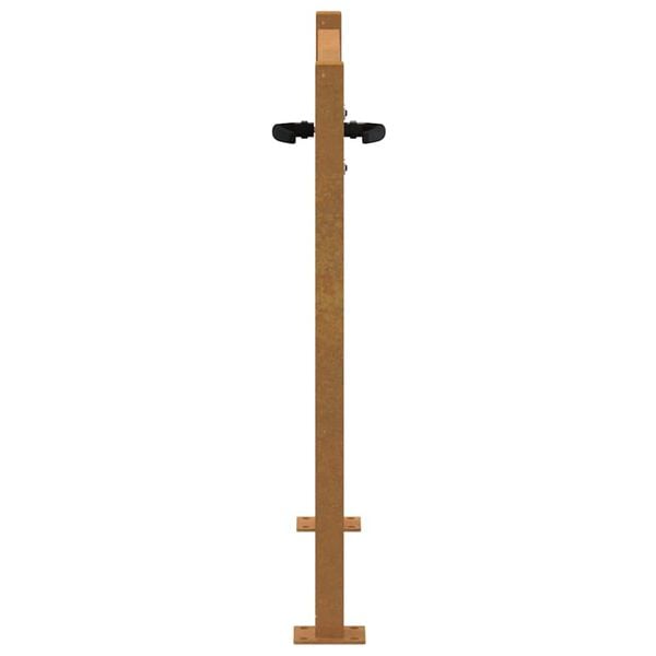 vidaXL Πύλη Κήπου 105 x 105 εκ. από Ατσάλι Corten