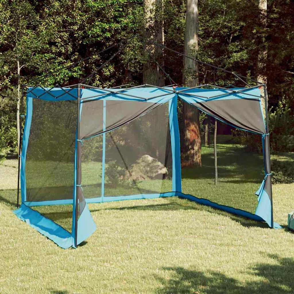 vidaXL Μεσαία Εσωτερική Σκηνή Μπλε 303 x 303 εκ.