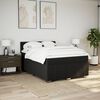 vidaXL &Kappa;&rho;&epsilon;&beta;ά&tau;&iota; Boxspring &mu;&epsilon; &Sigma;&tau;&rho;ώ&mu;&alpha; &Mu;&alpha;ύ&rho;&omicron; 140x190 &epsilon;&kappa;. &Upsilon;&phi;&alpha;&sigma;&mu;ά&tau;&iota;&nu;&omicron;