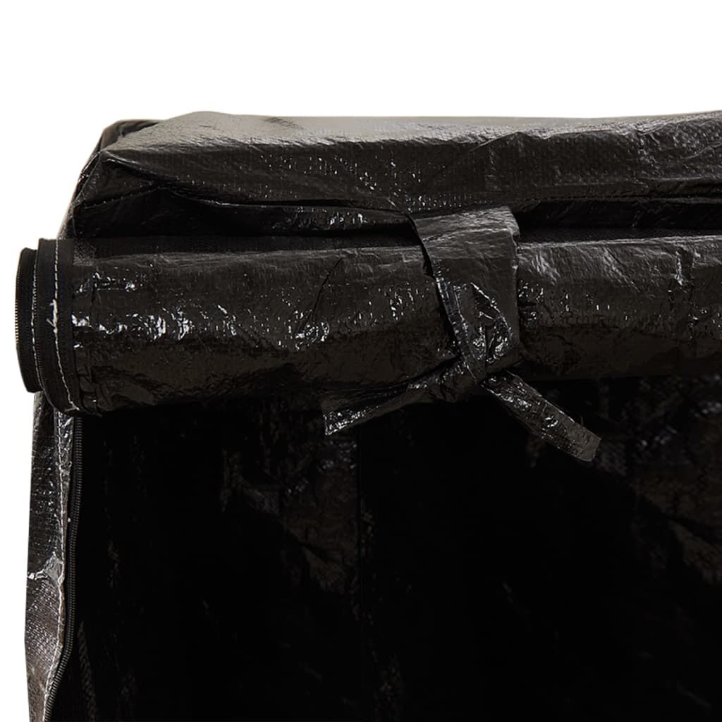 vidaXL Κάλυμμα Κούνιας με 12 Κρίκους 215x150x130/150 εκ. Πολυαιθυλένιο